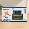 Портативный FM радиоприемник MEIER М-521BTS FM радио проигрыватель с флешкой USB на аккумуляторе с солнечной батареей