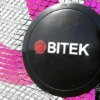 Вентилятор напольный BITEK 16" (40см) 100Вт 5 пласт. Лоп. черный/фиолетовый BT-1630BP