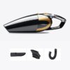 Автомобильный пылесос YANTU E03 Black + Gold 80 Вт НЕРА фильтр