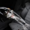 Автомобильный пылесос YANTU E03 Black + Gold 80 Вт НЕРА фильтр