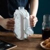 Портативная силиконовая форма для льда бутылка складная 2 в 1 ICE CUBE TRAY на 17 шариков