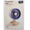 Портативный вентилятор SkeBerg JX-80 с LED-подсветкой • Настольный мини-вентилятор 5W для дома, офиса, поездок и отдыха