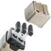 Машинка для стрижки волос и бороды с 4 насадками, с USB, VGR V-649, Золотистый / Набор шейвер и триммер для стрижки
