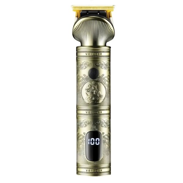 Машинка для стрижки волос и бороды с 4 насадками, с USB, VGR V-649, Золотистый / Набор шейвер и триммер для стрижки