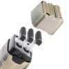 Электробритва шейвер VGR V-335 от USB, с LED дисплеем, Золотистый / Профессиональная бритва с тремя ножевыми блоками
