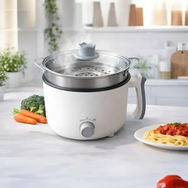 Рисоварка электрическая 18см 3.2литра 1200w RD-0407 Белая
