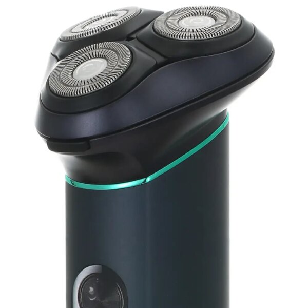 Аккумуляторная электробритва водонепроницаемая, от USB, VGR V-310, Черная / Беспроводная бритва электрическая