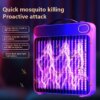 Электрический отпугиватель насекомых Mosquito Killing Lamp BG-010 /УФ-лампа от комаров 360° USB / Настенный уничтожитель насекомых