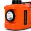 Набор 3в1 электродомкрат, компрессор и фонарь, 180W, 12V, 3.5т, ZSY01-X, Оранжевый / Электрический домкрат для авто