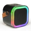 Караоке-система K12 с двумя микрофонами, Bluetooth, черная