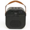 Караоке-система K12 с двумя микрофонами, Bluetooth, черная