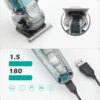 Беспроводная машинка для стрижки + 5 насадок, с USB, VGR V949, Синяя / Мужской триммер / Триммер для стрижки волос