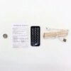 Настольные часы будильник SM 601, от USB, Белый с зеленым + пульт / Электронные часы с термометром