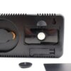 Настольные часы будильник SM 601, от USB, Белый с зеленым + пульт / Электронные часы с термометром