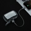 Беспроводные Bluetooth наушники с дисплеем и микрофоном TWS M10, Черный / Блютуз наушники с функцией PowerBank
