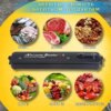 УЦЕНКА! Домашний вакууматор для продуктов BITEK BT-410Y Кухонный вакуумный упаковщик Черный (Повреждение корпуса 3285)