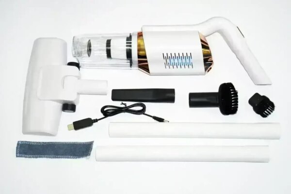УЦЕНКА! Аккумуляторный пылесос без мешка Vacuum Cleaner 2000mAh 120 Вт (Плохая упаковка 3284)