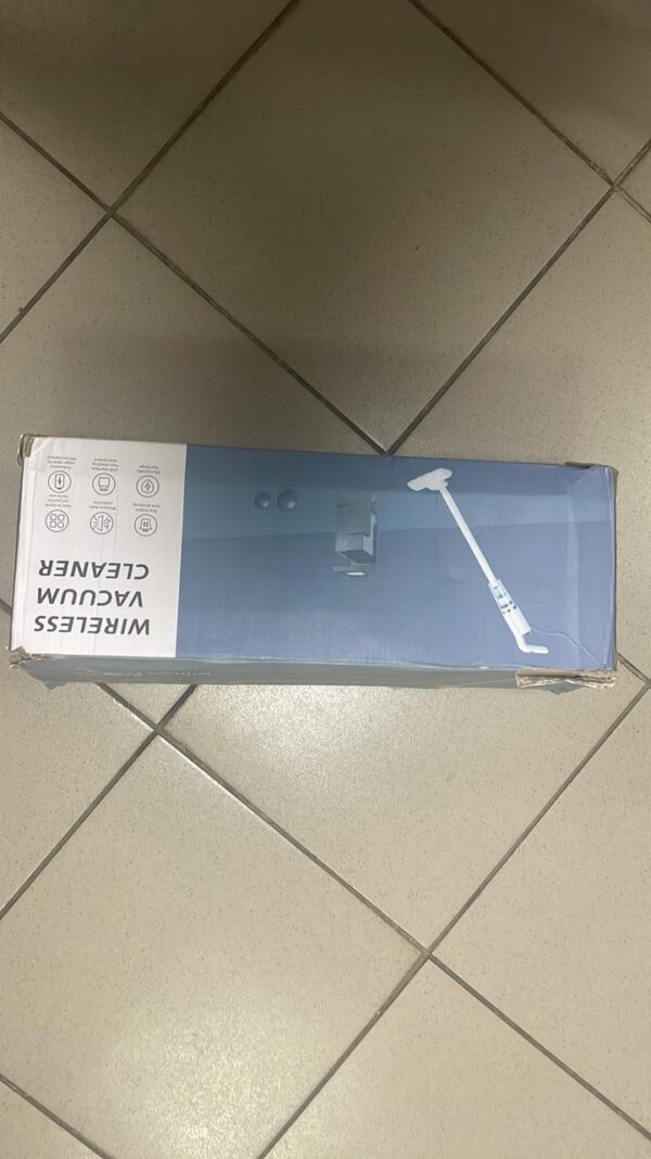 УЦЕНКА! Аккумуляторный пылесос без мешка Vacuum Cleaner 2000mAh 120 Вт (Плохая упаковка 3284)