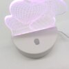 УЦЕНКА! 3D ночник Мишка с сердцем + пульт, от USB / Акриловый светильник / Лампа-ночник (Плохая упаковка 3280)
