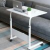 Стол компьютерный на колесиках с регулировкой высоты Laptop Table 60 х 40