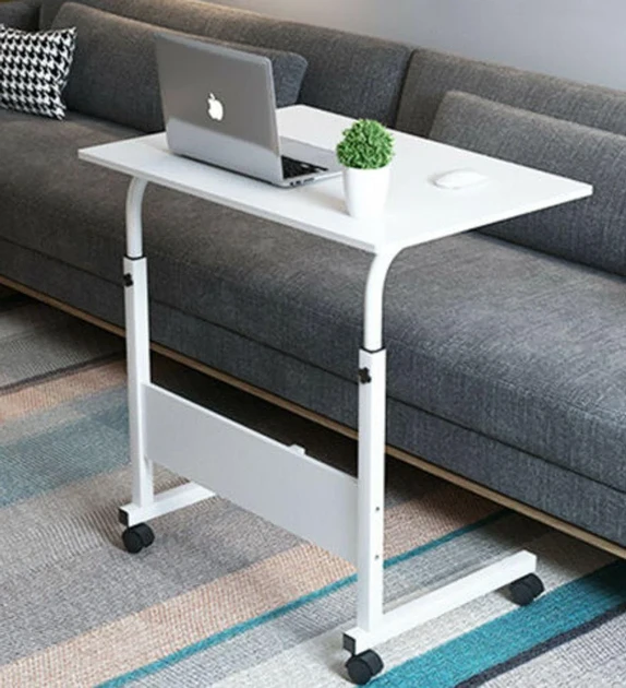 Стол компьютерный на колесиках с регулировкой высоты Laptop Table 60 х 40