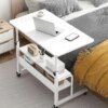 Стол компьютерный на колесиках с регулировкой высоты Laptop Table 60 х 40