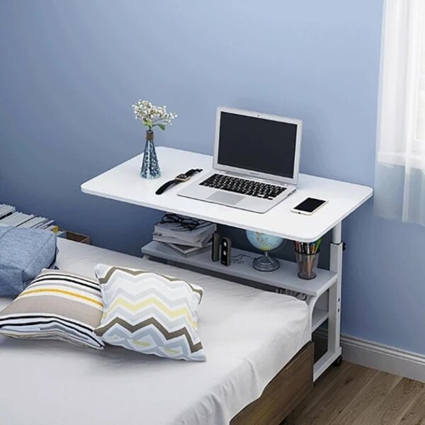 Стол компьютерный на колесиках с регулировкой высоты Laptop Table 60 х 40