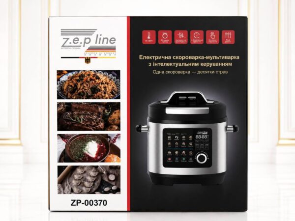 Скороварка-мультиварка Zepline ZP-00370 на 7 л, 24 програми, 2200 Вт