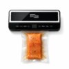 Вакууматор 35 см с рулоном пакетов, LED, 200Вт, ZP-00374, Черный / Вакуумный упаковщик с резаком для сухих и влажных продуктов