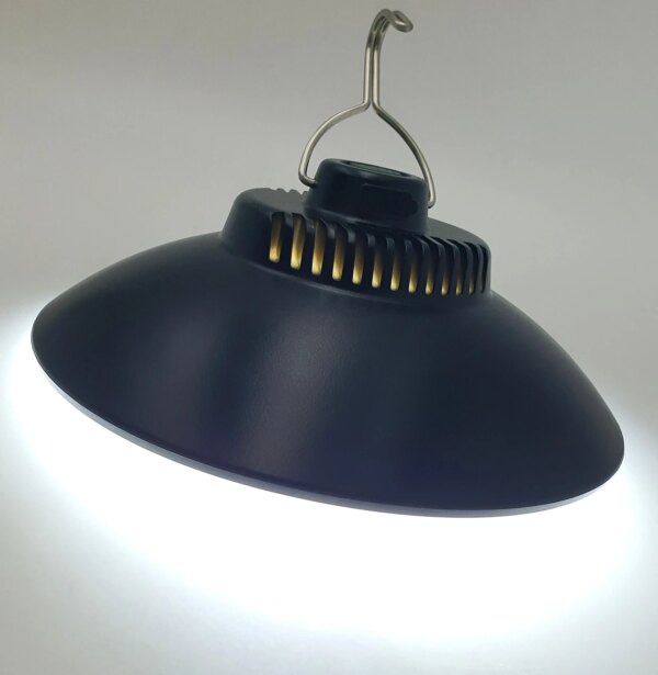 Аккумуляторная кемпинговая лампа Lamp  SSP-09 18×8 см, 200Lm, с USB-зарядкой и подвесным крючком
