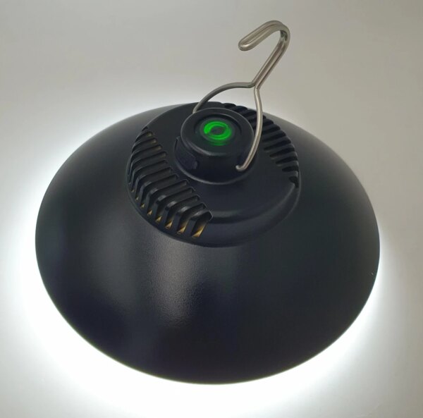Аккумуляторная кемпинговая лампа Lamp  SSP-09 18×8 см, 200Lm, с USB-зарядкой и подвесным крючком