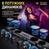 Саундбар Newsmy G68 160 Вт для телевизора с Bluetooth, HDMI, Dolby Digital, сабвуфером и поддержкой микрофона