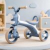 Детский велосипед трехколесный Whale XLT918 со звуковыми и световыми эффектами до 40 кг Синий 26X-54