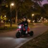 Электромотоцикл для детей Cool Mountain 26X-130 / Детский электро мотоцикл с LED-подсветкой и музыкой Красный
