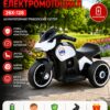 Детский электромотоцикл 26X-128 / Аккумуляторный трехколесный мотоцикл Белый