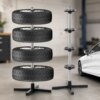 Подставка для колес до 100 кг 26X-82 / Стойка для хранения шин Garden Line на 4 колеса