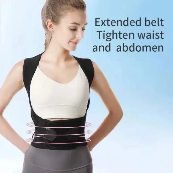 Эластичный корректор осанки, корсет для выравнивания спины POSTURE BELT