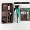 Машинка для стрижки (clipper) VGR V-600 Green, 6 насадок, регулятор высоты, LED display, 7000 RPM