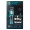 Машинка для стрижки (clipper) VGR V-600 Green, 6 насадок, регулятор высоты, LED display, 7000 RPM