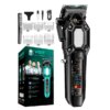 Машинка для стрижки (clipper) VGR V-600, 6 насадок, LED display, Black