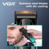 Аккумуляторная машинка для стрижки VGR V-662 GREEN