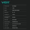 Аккумуляторная машинка для стрижки VGR V-662 GREEN