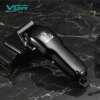 Машинка для стрижки (clipper) VGR V-679 BLACK, 4 насадки