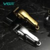 Машинка для стрижки (clipper) VGR V-678 SILVER, 4 насадки