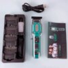 Аккумуляторная машинка для стрижки VGR V900 Green с набором насадок