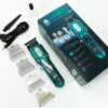 Аккумуляторная машинка для стрижки VGR V900 Green с набором насадок