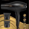 Фен VGR V 406 Black / Фен профессиональный 2 насадки, 3000 Вт / Фен 3 уровня обдува, 3 уровня температуры
