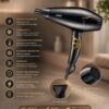 Фен VGR V 423 Black / Фен для сушки и укладки волос 2200W / Фен 2 скорости