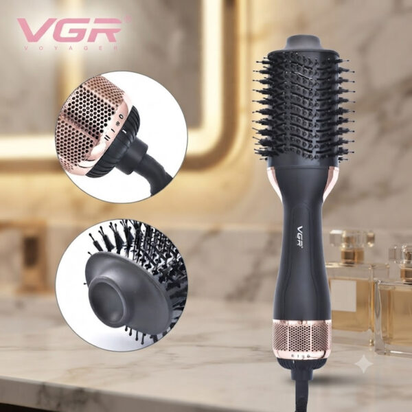Фен-щетка VGR 492 / Фен-щетка для сушки и укладки волос 1000W