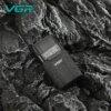 Бритва VGR V 640 S Black / Шейвер мужской профессиональный / Электробритва аккумуляторная черная